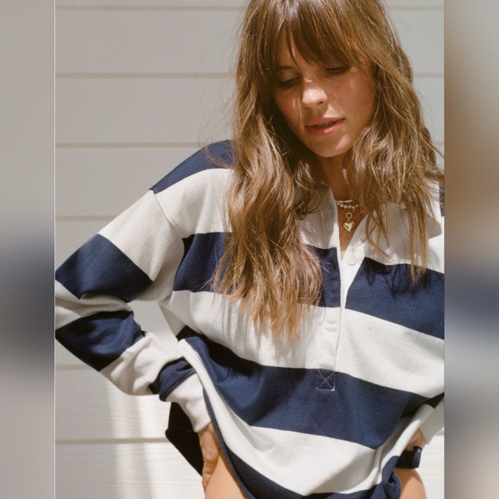 Aerie Prep Rugby Sweater